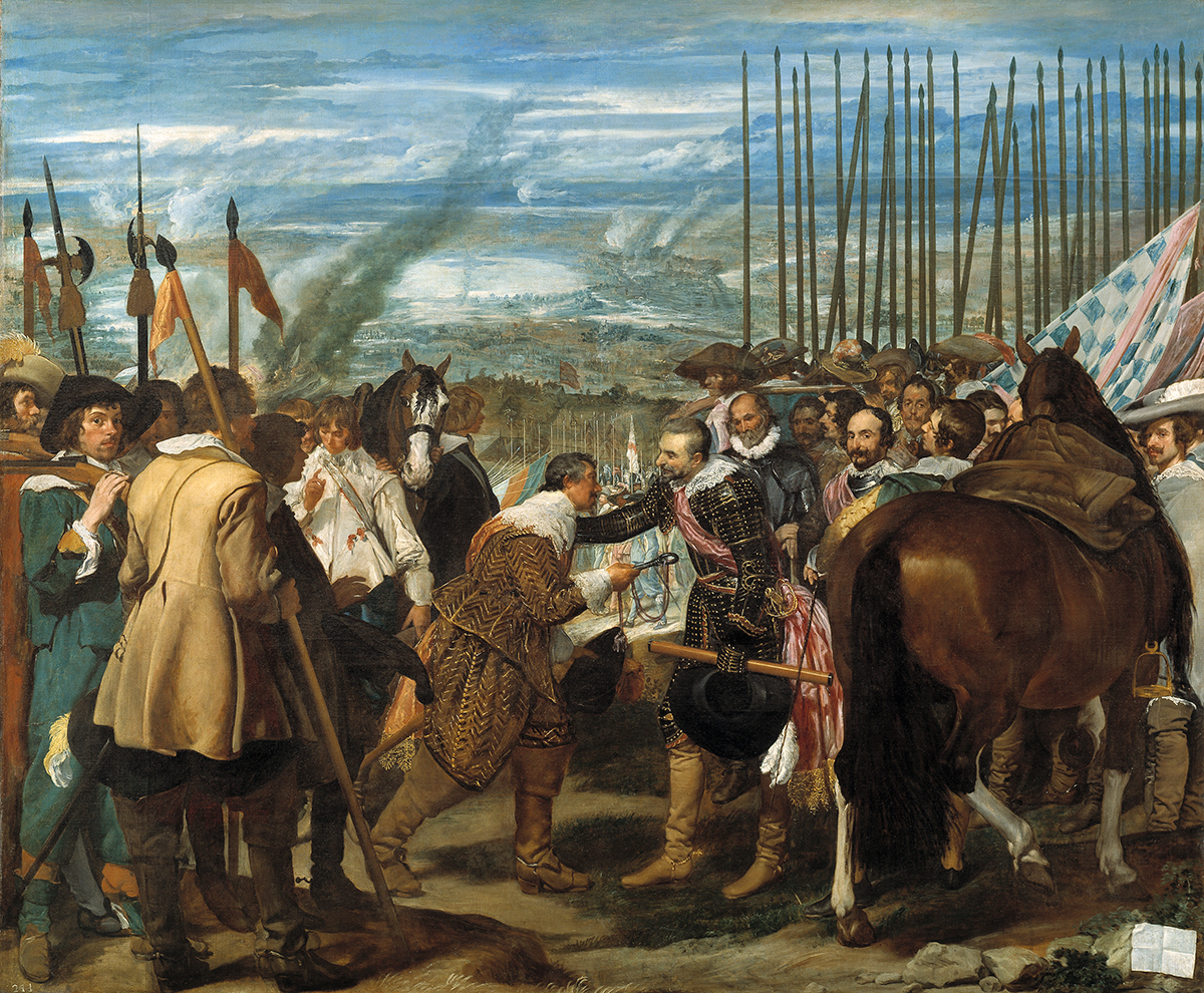 The Surrender of Breda Diego Velazquez in Detail